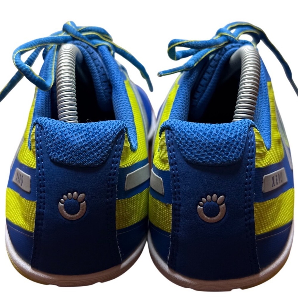 Xero Shoes HFS Mens Road Running Shoes Blue Yellow Minimalist Barefoot Size 8 - Picture 5 of 11